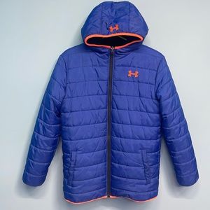 Kids Under Armour reversible winter jacket.
